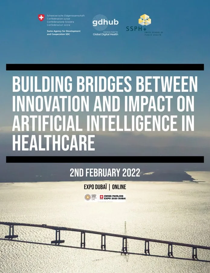 Building bridges between innovation and impact on #AI in healthcare