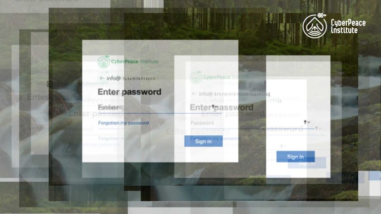 The image shows the Microsoft Azure login page. The image shows the login page in a distorted way , which looks like the page is glitching.