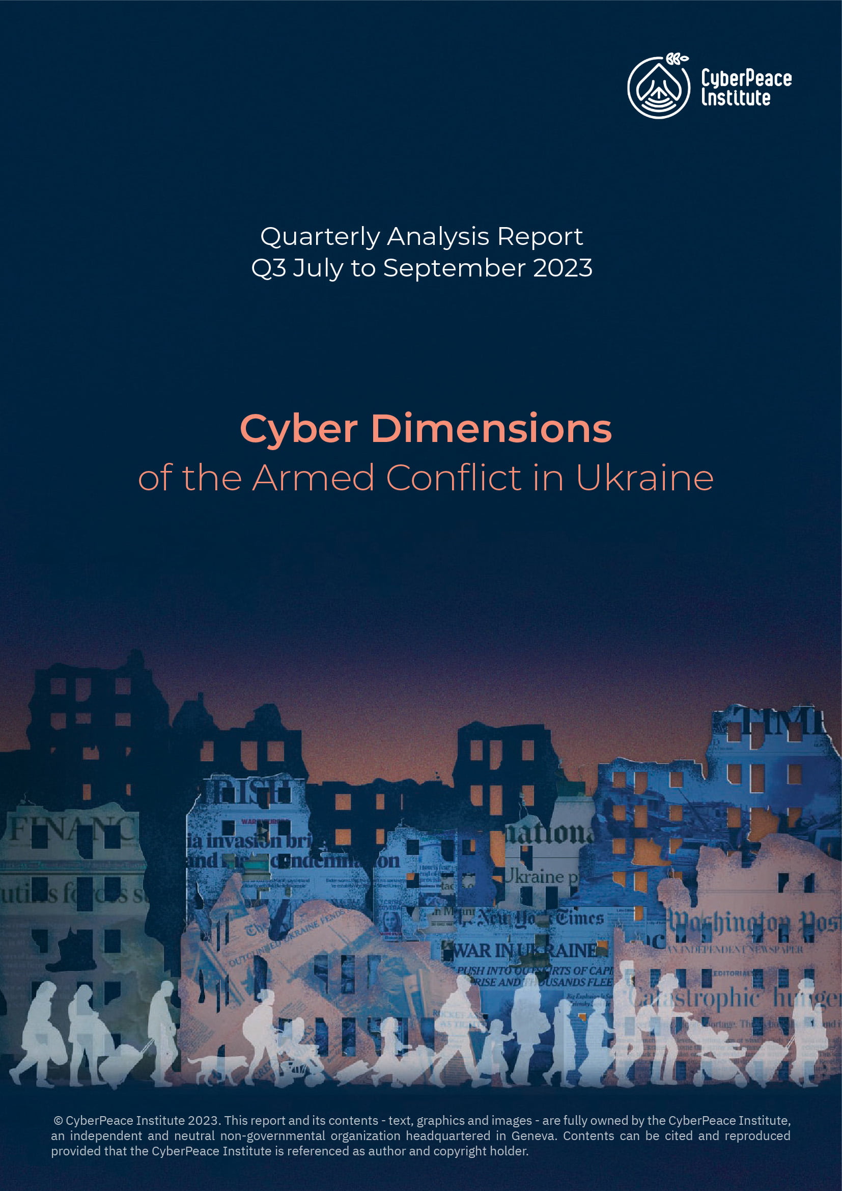 Cyber Dimensions of the Armed Conflict in Ukraine – Q3 2023